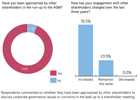 Shareholder-to-shareholder engagement
