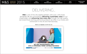 Marks and Spencer annual report 2015